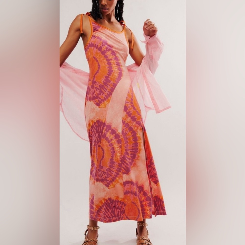 Free People - Stevie Midi dress. Size XL